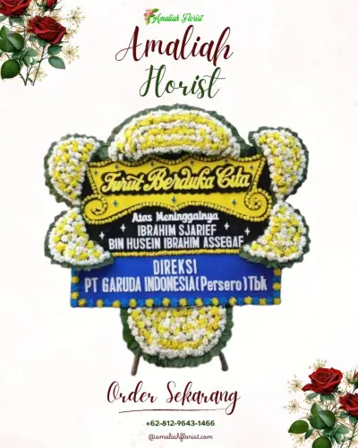 Papan Bunga Duka di Derwati